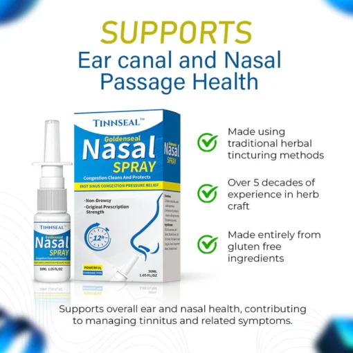 Tinnseal™ Goldenseal Nasal Spray