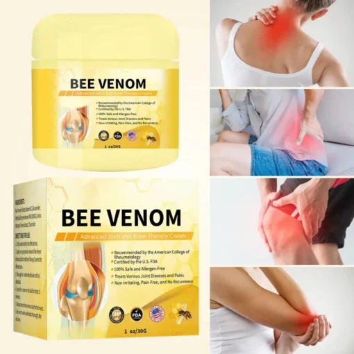 Bee Venom Cream™ for Nerve & Joint Pain Relief