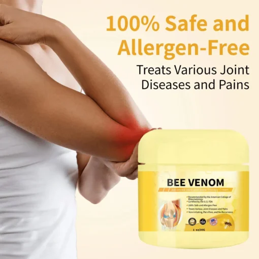 Bee Venom Cream™ for Nerve & Joint Pain Relief