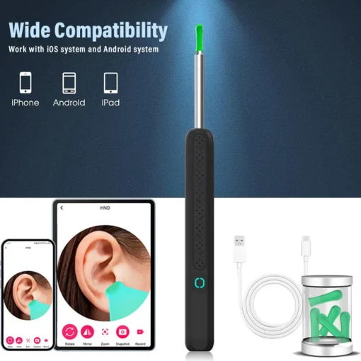 Bikenda™ Ear Wax Removal-Ear Cleaner with Camera and Light