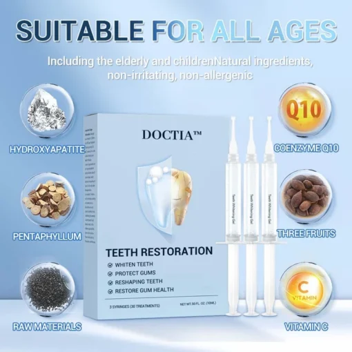 DOCTIA™ TeethRestoration Toothpaste Gel