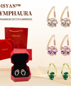 Disyan™ LymphAura Germanium Detox Earrings