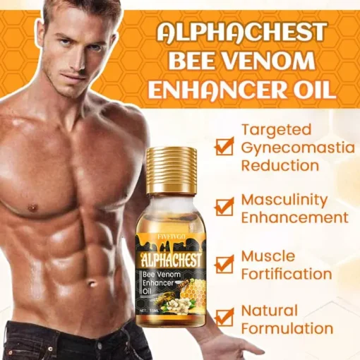 Fivfivgo™ AlphaChest Bee Venom Enhancer Oil