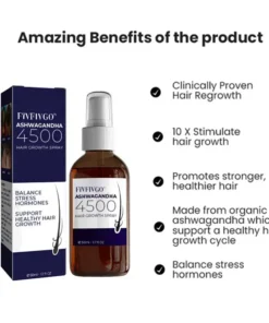 Fivfivgo™ Ashwagandha 4500 Hair Growth Spray