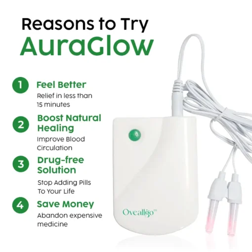 Fivfivgo™ AuraGlow Nasal LED Therapy Device