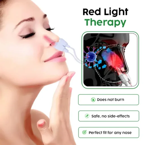 Fivfivgo™ AuraGlow Nasal LED Therapy Device