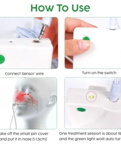 Fivfivgo™ AuraGlow Nasal LED Therapy Device