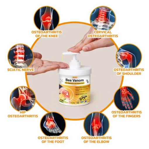 Fivfivgo™ Bee Venom Pain Suppression Joint Healing Cream