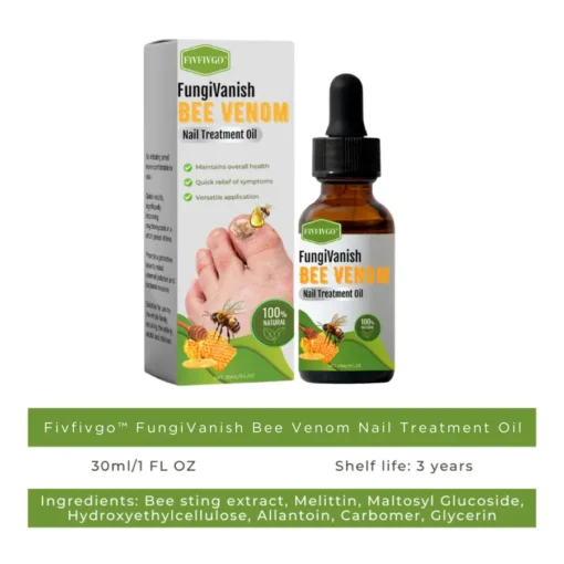 Fivfivgo™ FungiVanish Bee Venom Nail Treatment Oil