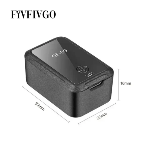 Fivfivgo™ Mini GPS Tracker For Vehicle/Car/Person Location Tracker Locator System