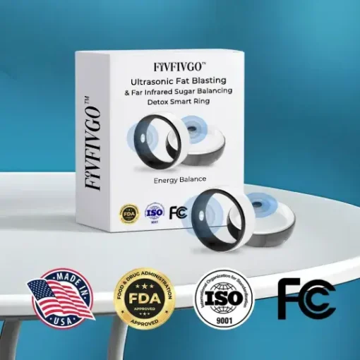 Fivfivgo™ Ultrasonic Fat Blasting & Far Infrared Sugar Balancing Detox Smart Ring