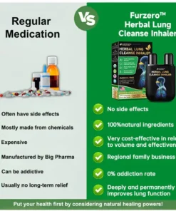 Furzero™ Health lung cleanse inhaler