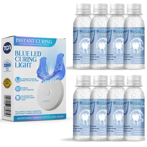 Futusly™ Blue Light Curing Lamp And Dental Restoration Materials