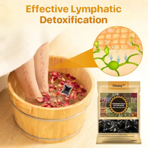 Glossy™ LymphoHerb Vitality Foot Bath Beads