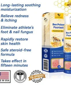 LOVILDS™ PsoriaHeal Bee poison Psoriasis Treatment Spray pro