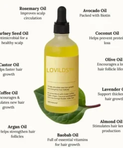 LOVILDS™ Rosemary Hair Growth Essence 100% Natural Hair Growth