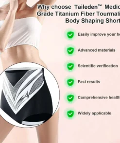 Laboratory Grade Titanium Fiber Self-heating Tourmaline Shaping Shorts