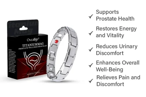 Oveallgo™ Titanium Magentique Prostate Wellness Bracelet