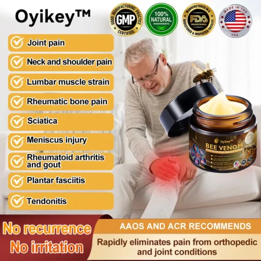 Oyikey™ Bee Venom Arthritis Therapy Cream