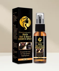 PremiumLocks Biotin Hair & Beard Growth Spray