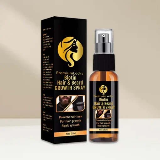 PremiumLocks Biotin Hair & Beard Growth Spray