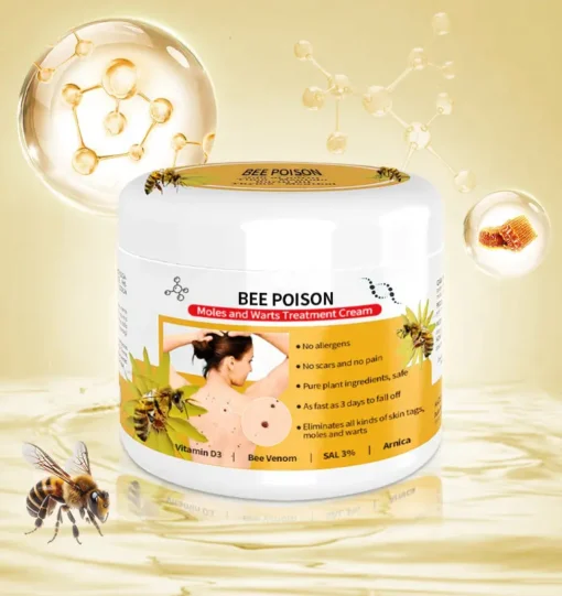 QIAWI™ BEE POSON MOLE AND WART TREATMENT CREAM