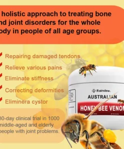 Raindew® Australian Honey Bee Venom Pain & Bone Healing Cream