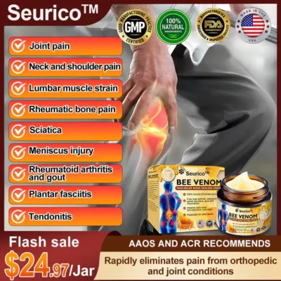 Seurico™ Bee Venom Arthritis Therapy Cream