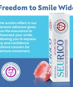 Seurico™- Thermoplastic Denture Adhesive & Cushion