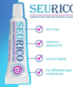 Seurico™- Thermoplastic Denture Adhesive & Cushion