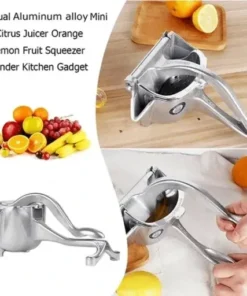 Stainless Steel Manual Lemon Juicer