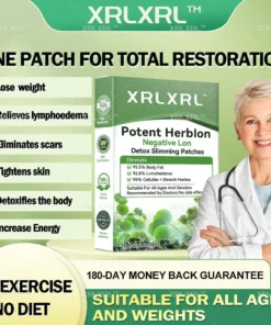 XRLXRL™ Potent HerbIon Negative Ion Detox Slimming Patch