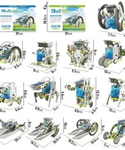 13-in-1 Educational Solar Robot Kit