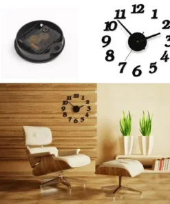 3D Large Wall Clock