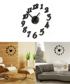 3D Large Wall Clock