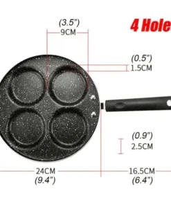 4/7 Holes Frying Pan