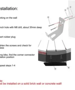 Bicycle Wall Mount Stand