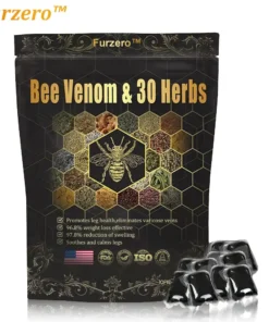 Furzero™ Bee Venom & Herb Detox Foot Bath Pearls with 30 Medicinal Plants