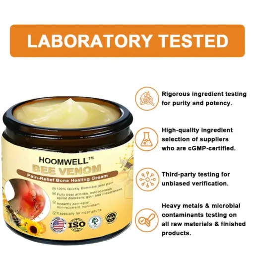 HOOMWELL™ Bee-Venom Pain-Relief Bone Healing Cream