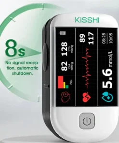 KISSHI™ Premium Next- Generation 3-in-1 Non- Invasive Laser Glucose Meter