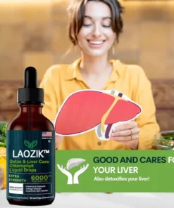 LAOZIK™ Natural Chlorophyll Drops - Powerful Detoxification & Complete Liver Care