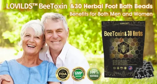 Lovilds™ Bee Toxin & 30-Herb Detox Foot Soak Beads