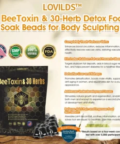 Lovilds™ Bee Toxin & 30-Herb Detox Foot Soak Beads