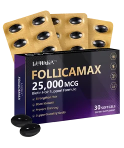 Luhaka™ FollicaMax 25,000 MCG Hair Growth Support