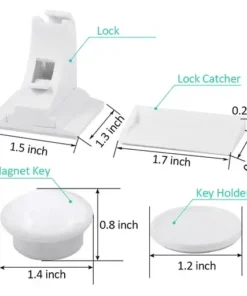 Magnetic Child Lock– No Drilling Required