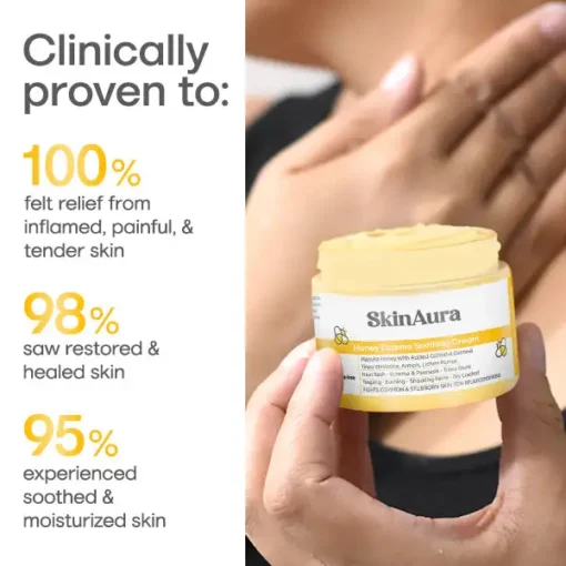 SkinAura Honey Eczema Soothing Cream