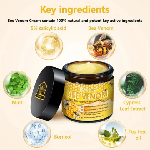 Tnnedey™ Bee Venom Skin Emergency Rescue Cream